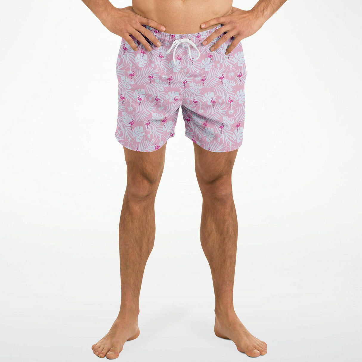 Bañador para hombre Rad Palm Party Like A Flock Star Pink