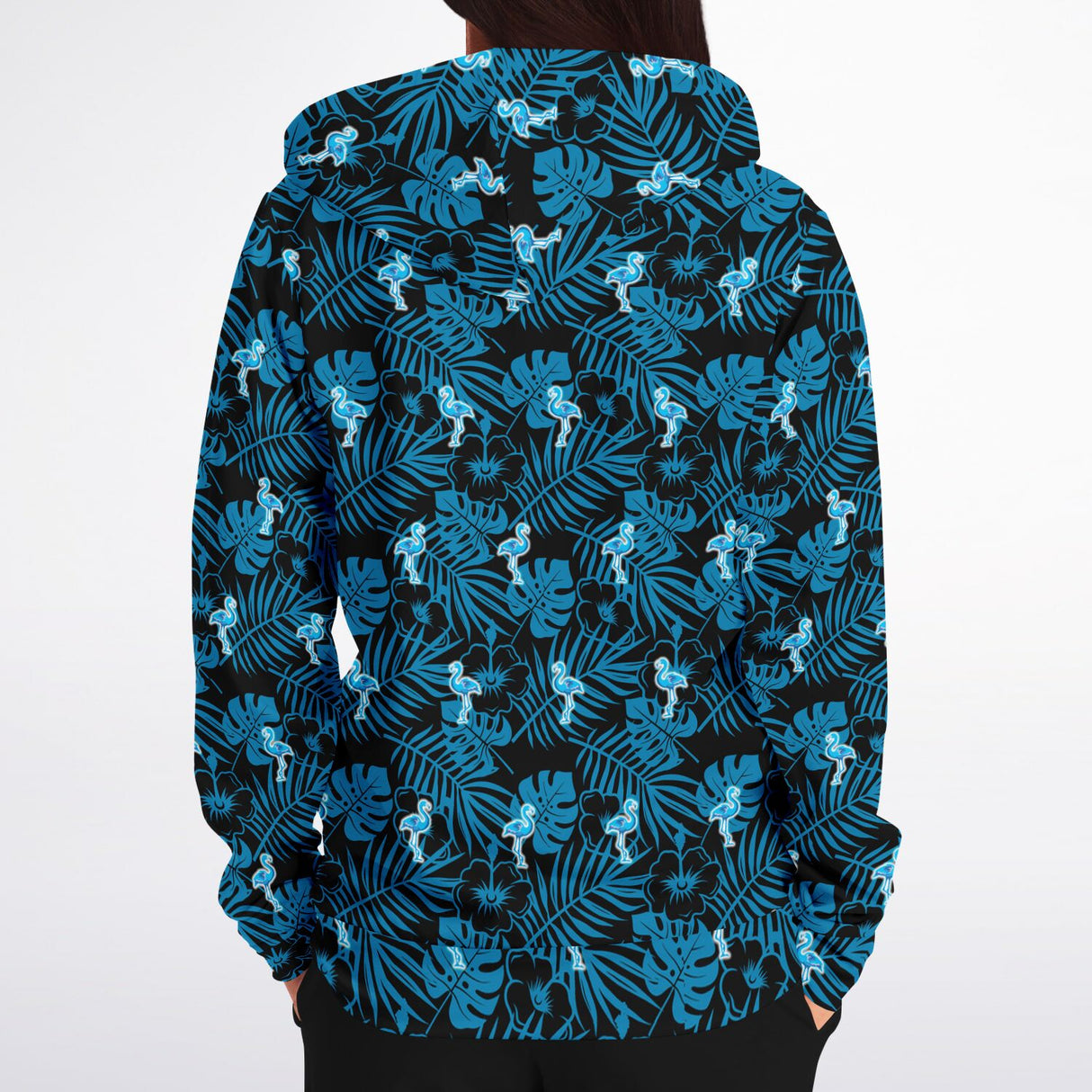 Rad Palm Party Like A Flock Star Zip Up Hoodie