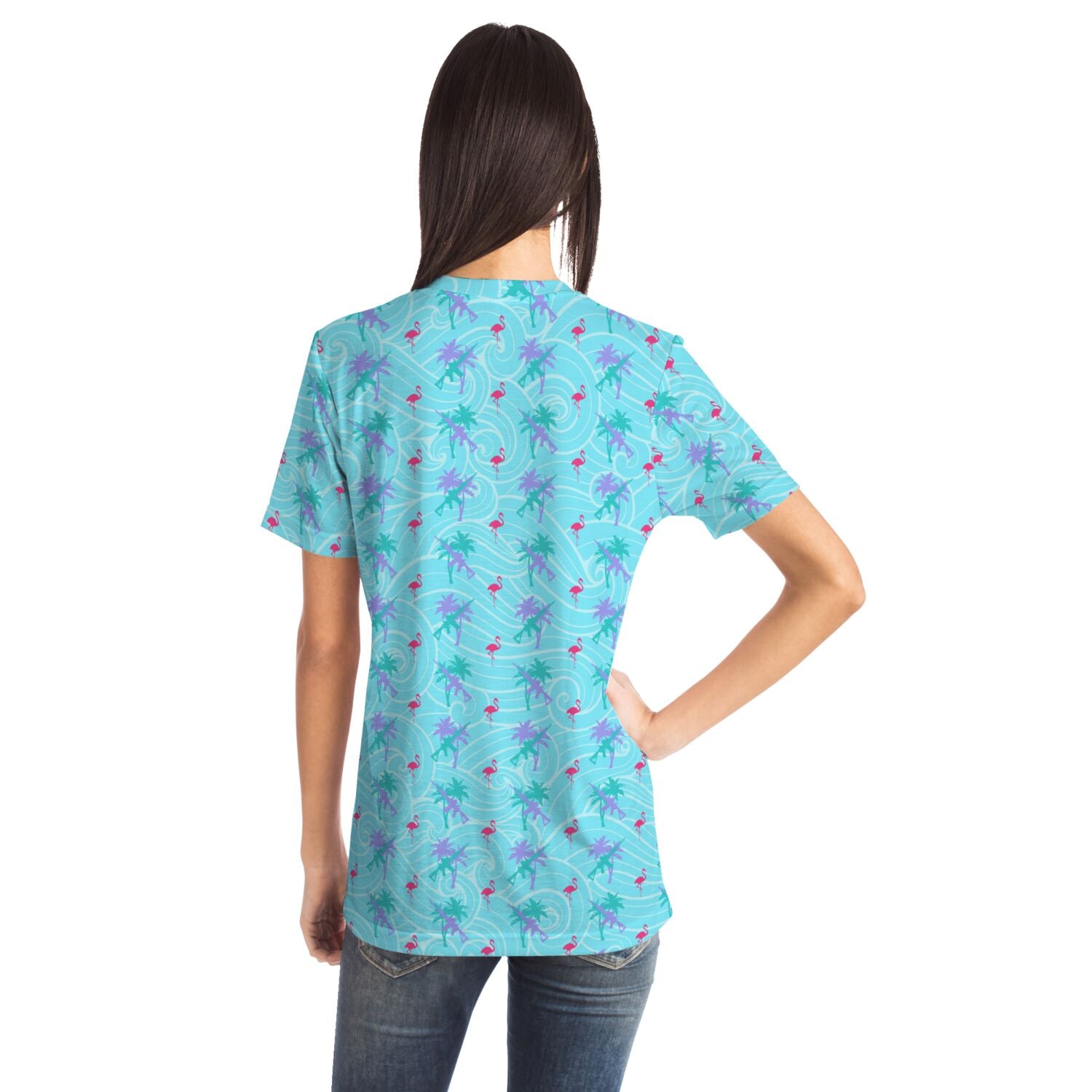 Camiseta Rad Palm Tropic Tidal Wave