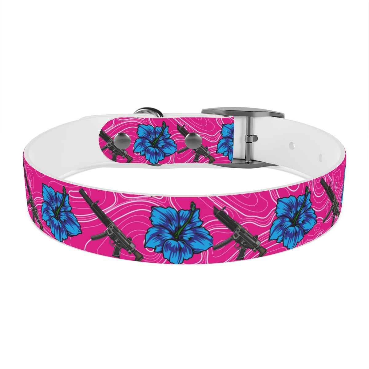 Collar para perros con hibisco de alta capacidad Rad Palm