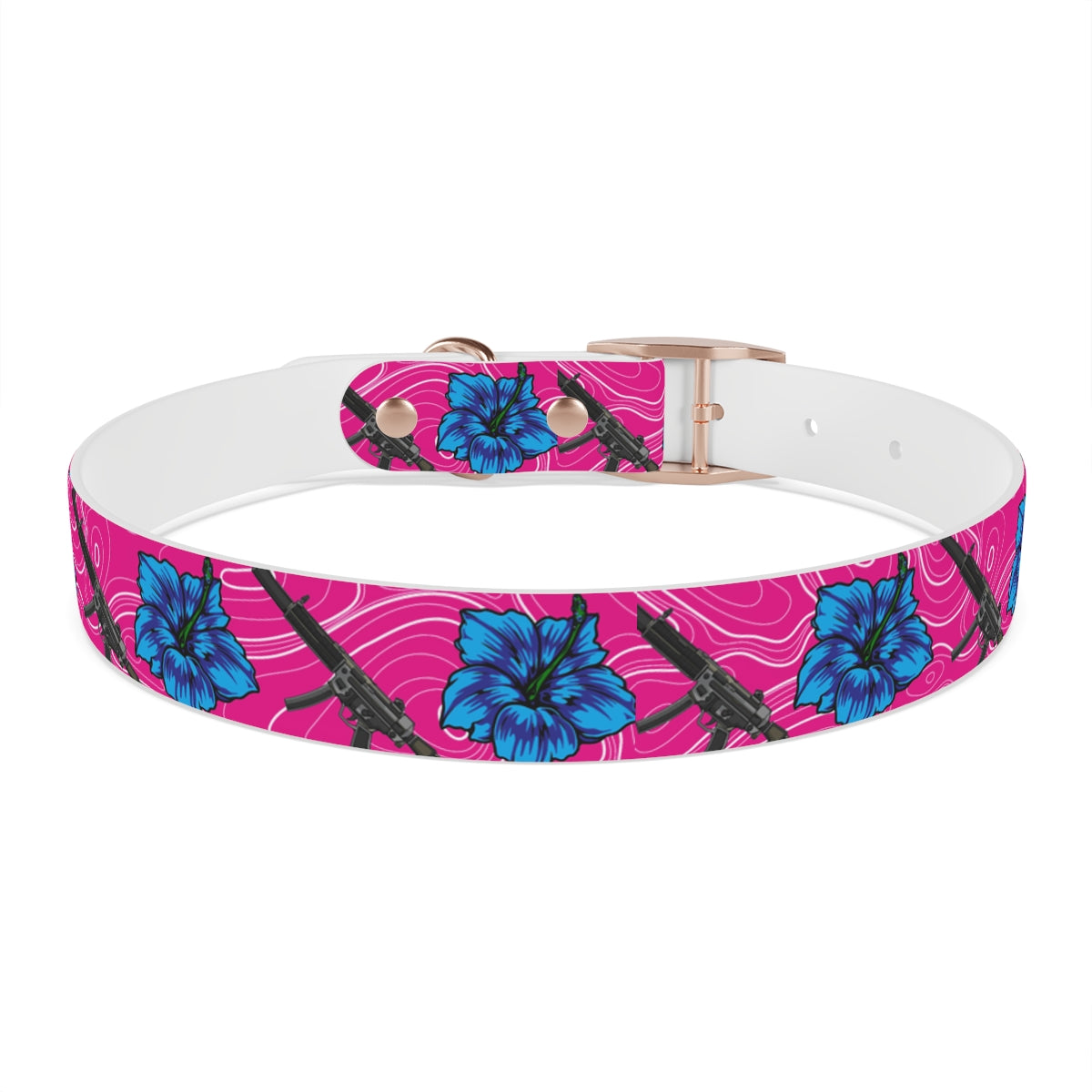 Collar para perros con hibisco de alta capacidad Rad Palm