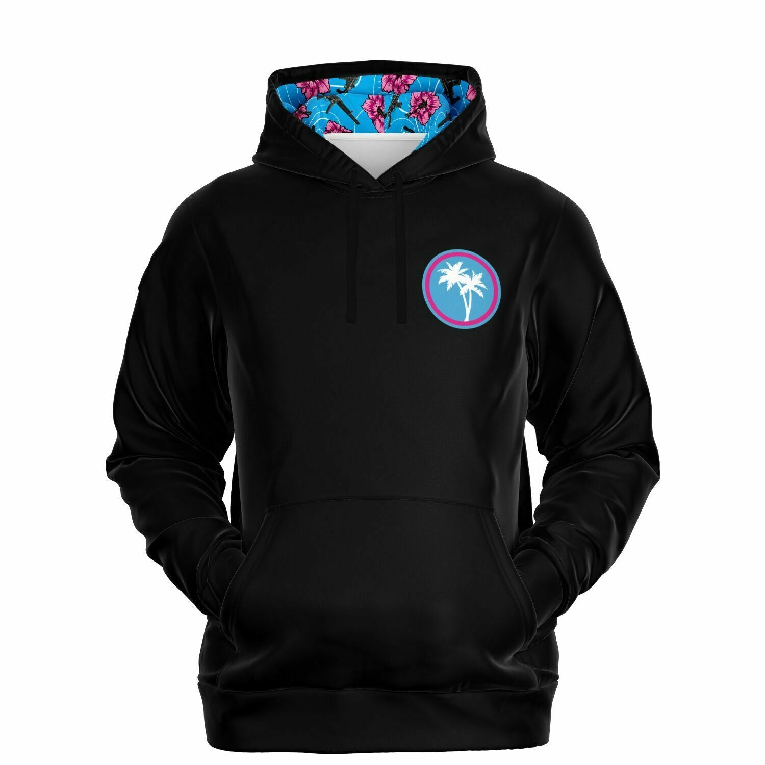 Rad Palm Icon HCH Blue Pullover Hoodie