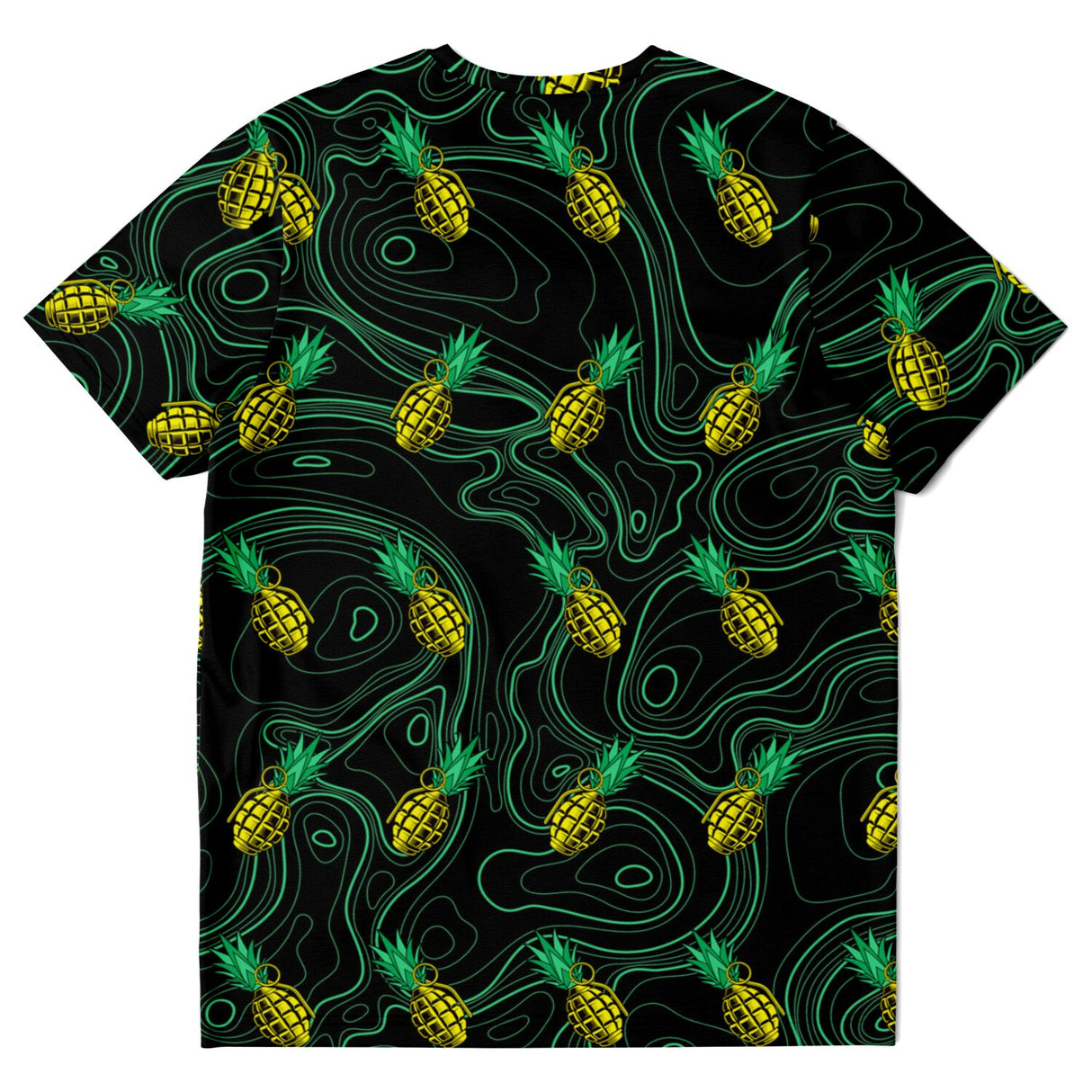 Camiseta con la muerte de la piña de Rad Palm