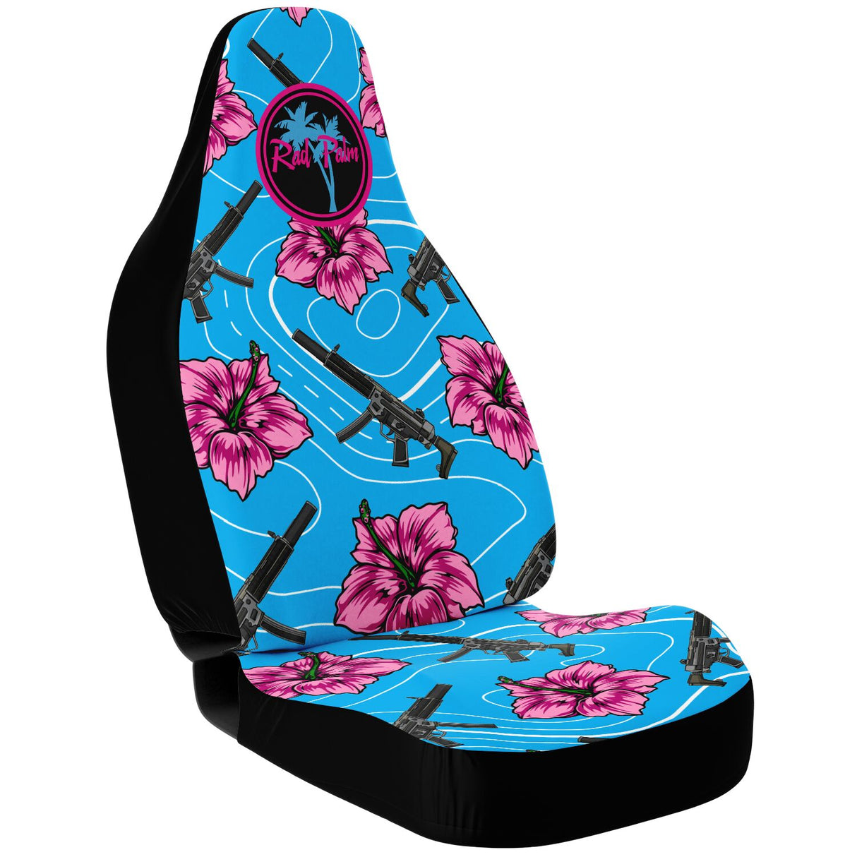 Fundas de asiento Hibiscus de alta capacidad de Rad Palm