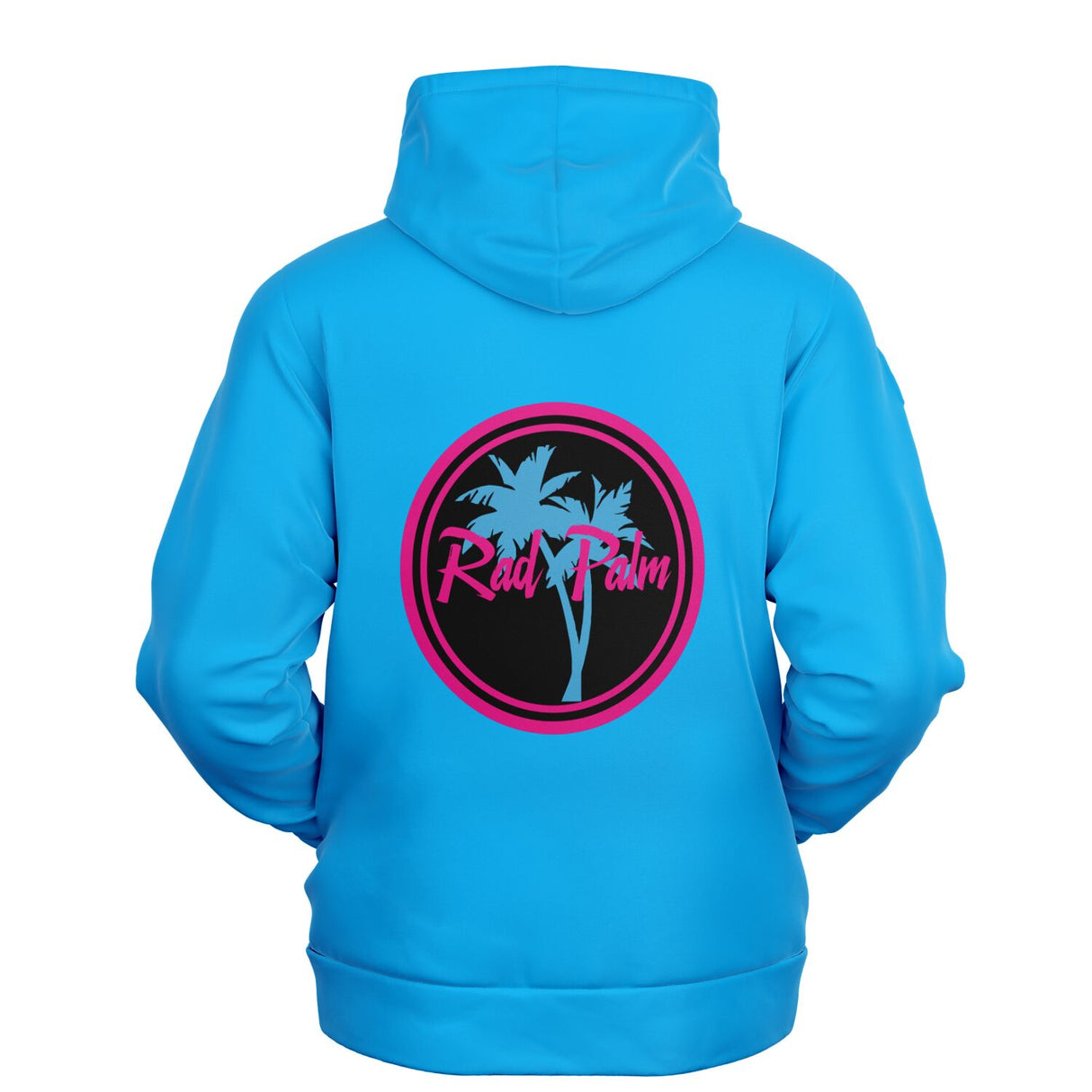 Rad Palm Blue Logo Pullover Hoodie