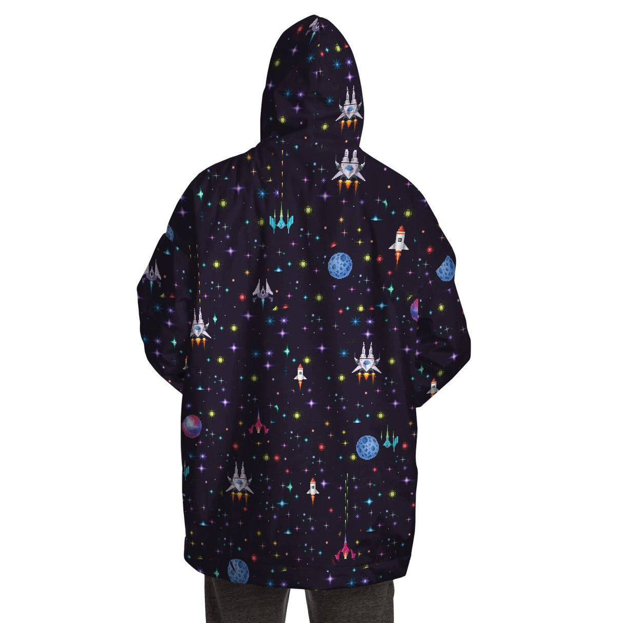Rad Palm Invaders Snug Hoodie