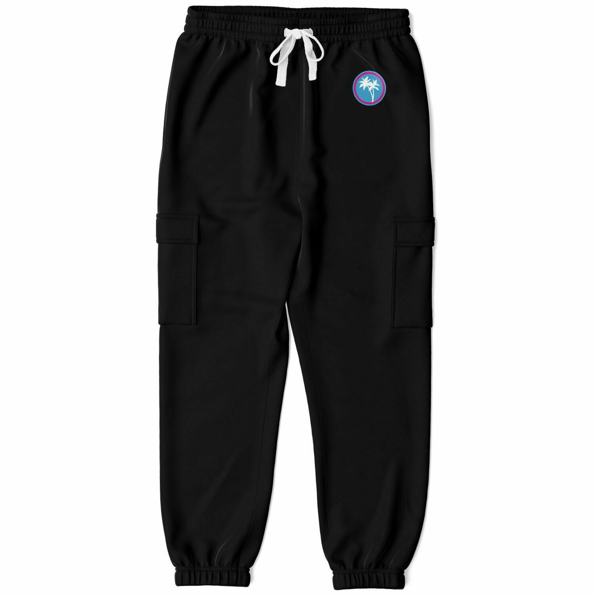 Rad Palm Cargo Sweatpants Glocktanamo Bay Pocket Art