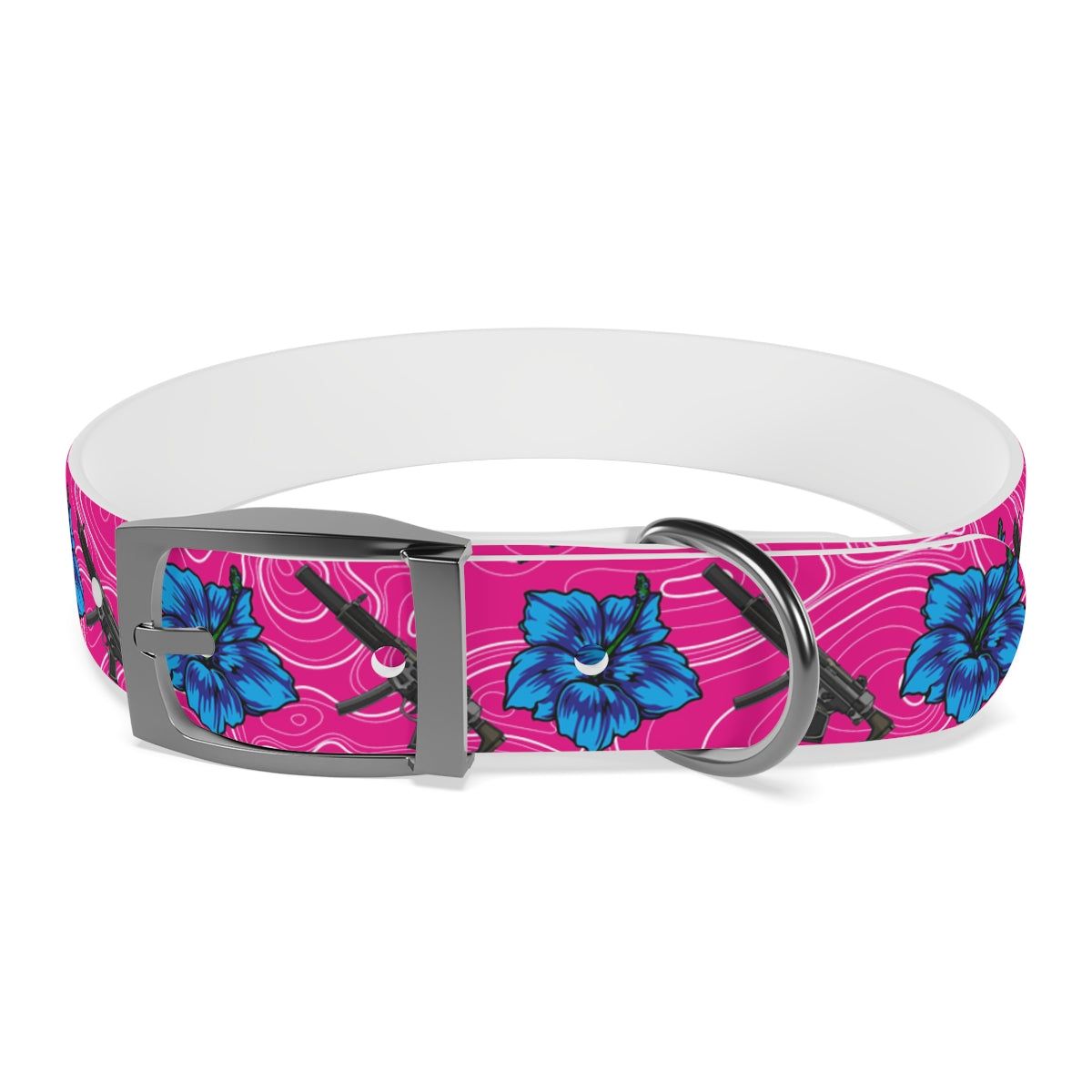 Collar para perros con hibisco de alta capacidad Rad Palm