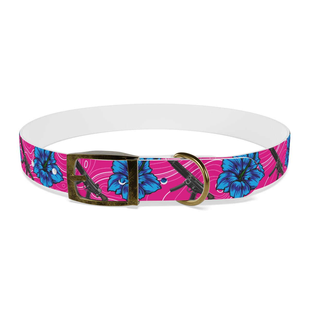 Collar para perros con hibisco de alta capacidad Rad Palm