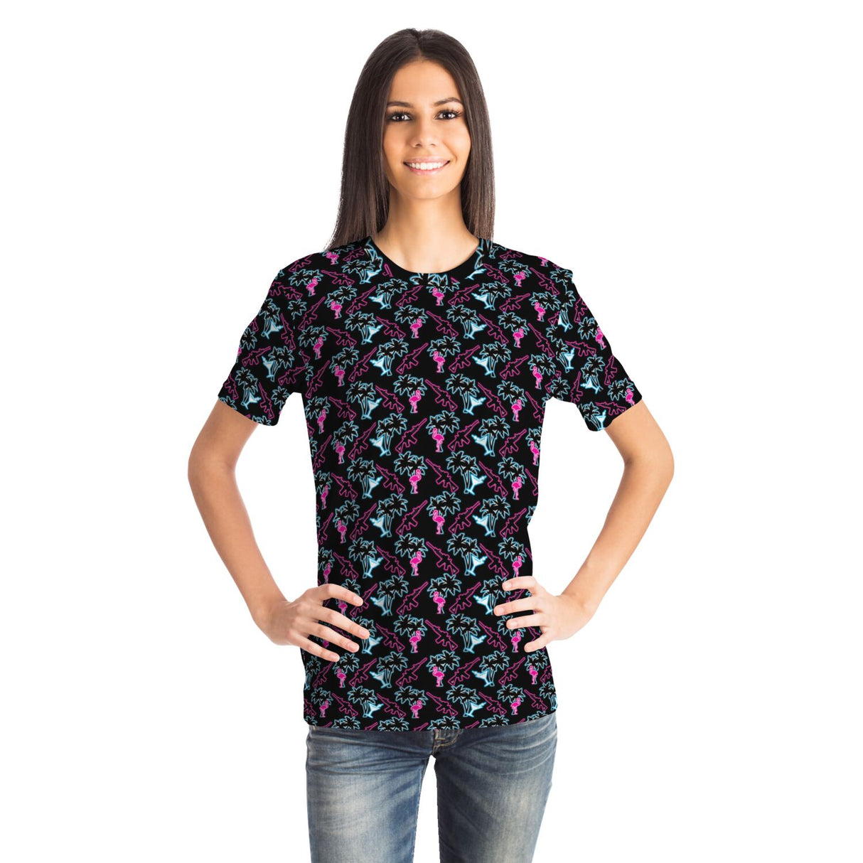Camiseta Rad Palm Neon Attack