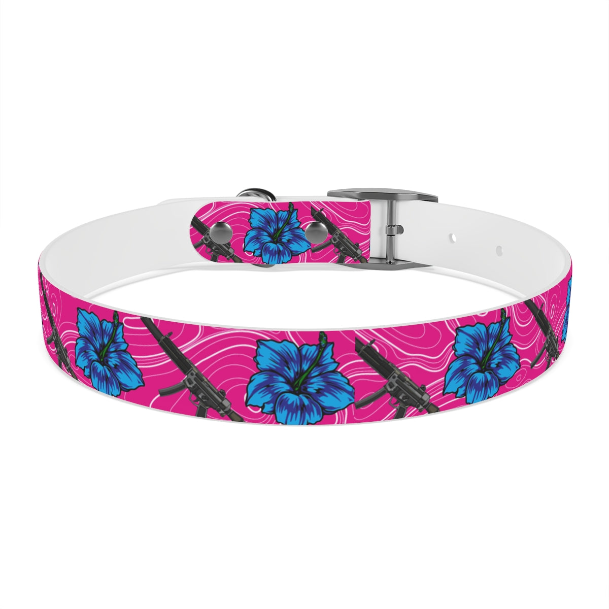Collar para perros con hibisco de alta capacidad Rad Palm