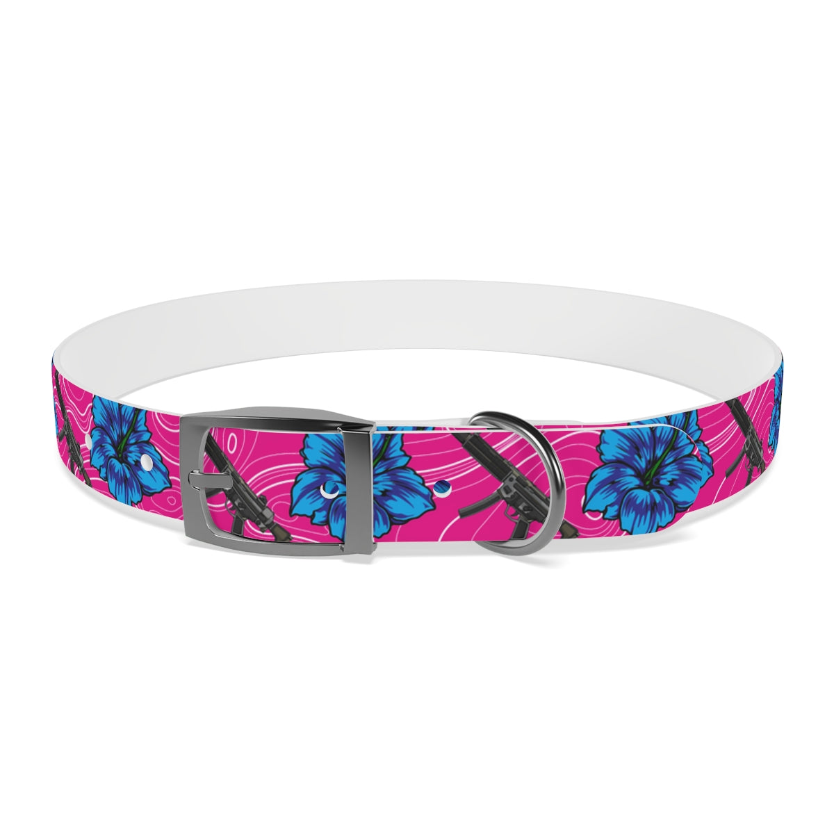 Collar para perros con hibisco de alta capacidad Rad Palm