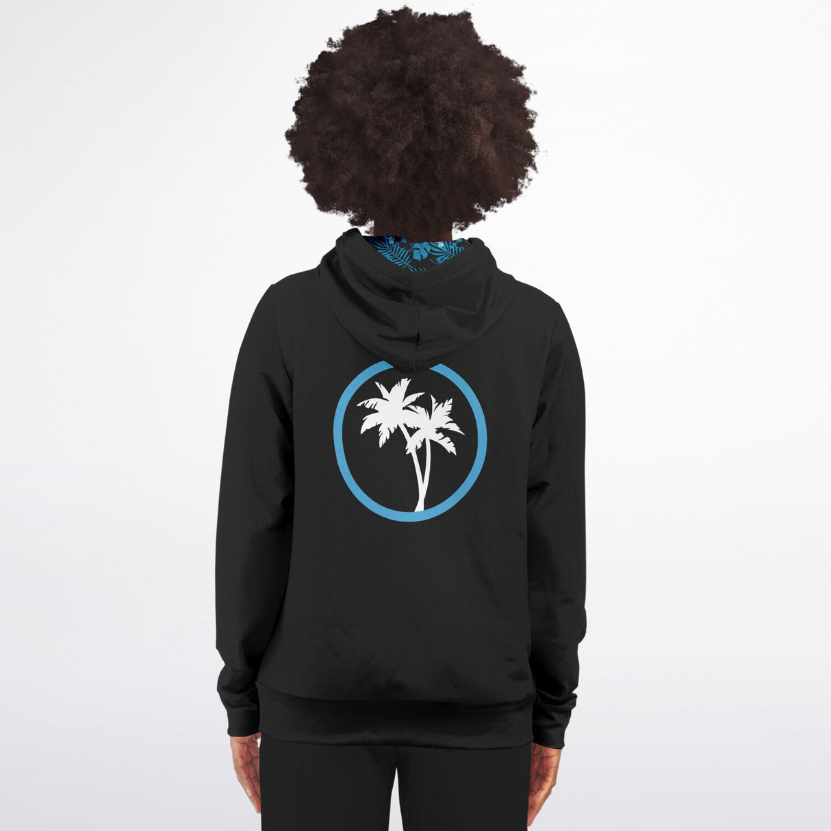 Rad Palm Icon Party Like A Flock Star Zip Up Hoodie