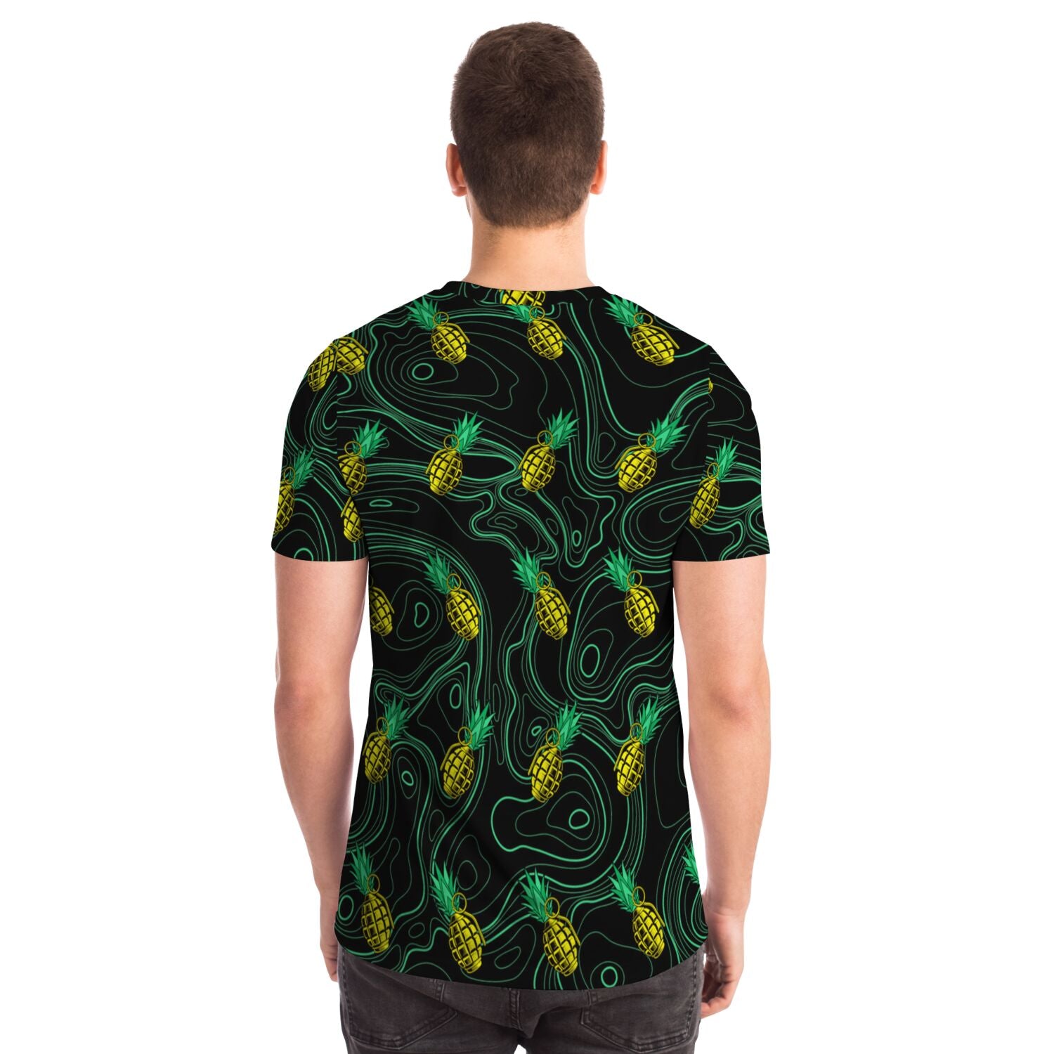 Camiseta con la muerte de la piña de Rad Palm