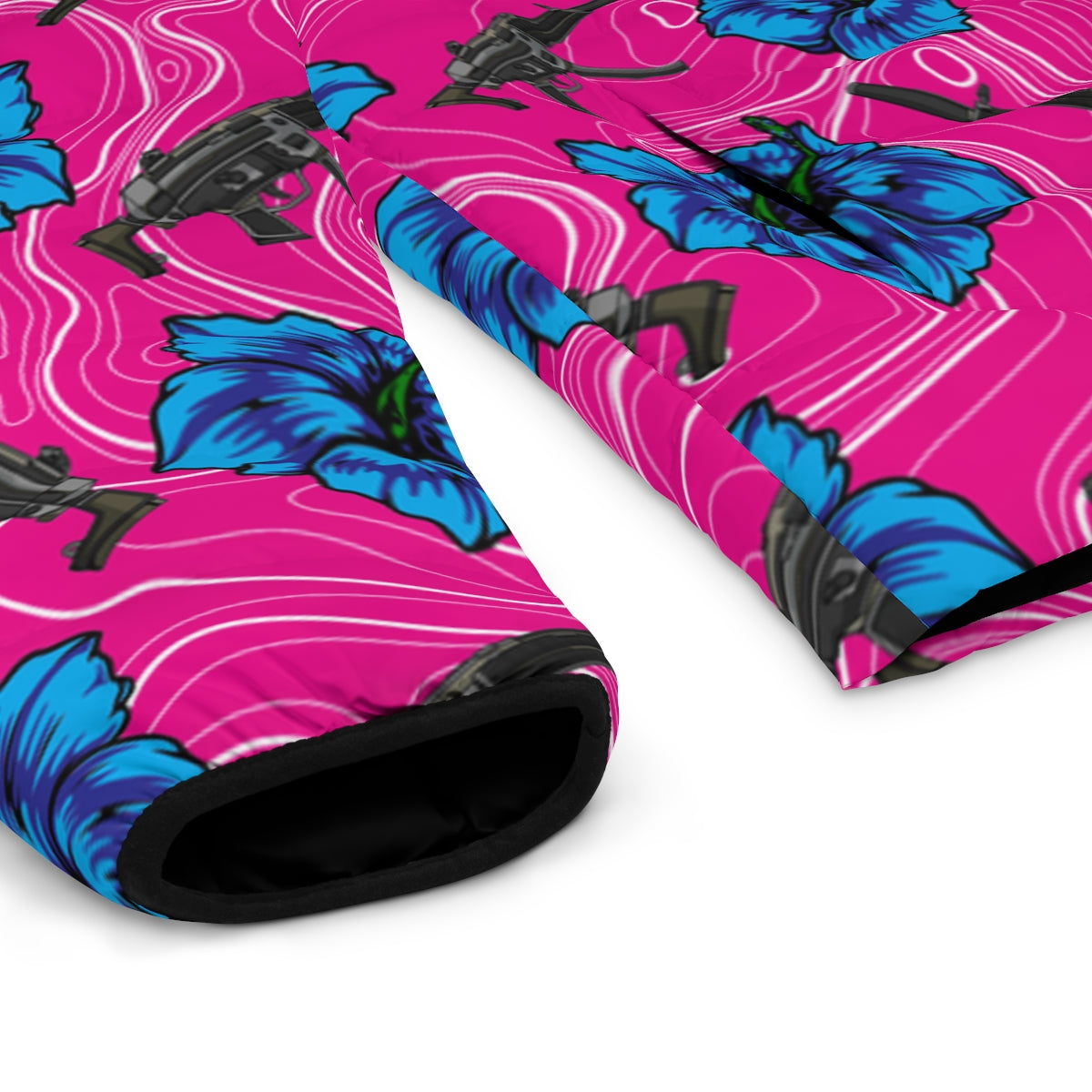 Chaqueta acolchada de alta capacidad para hombre Rad Palm Hibiscus