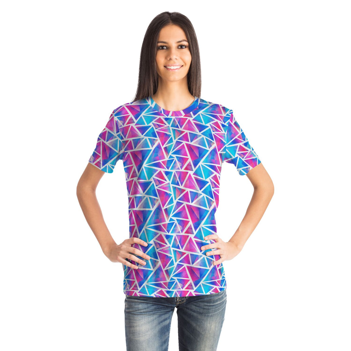 Camiseta unisex fractal de Rad Palm