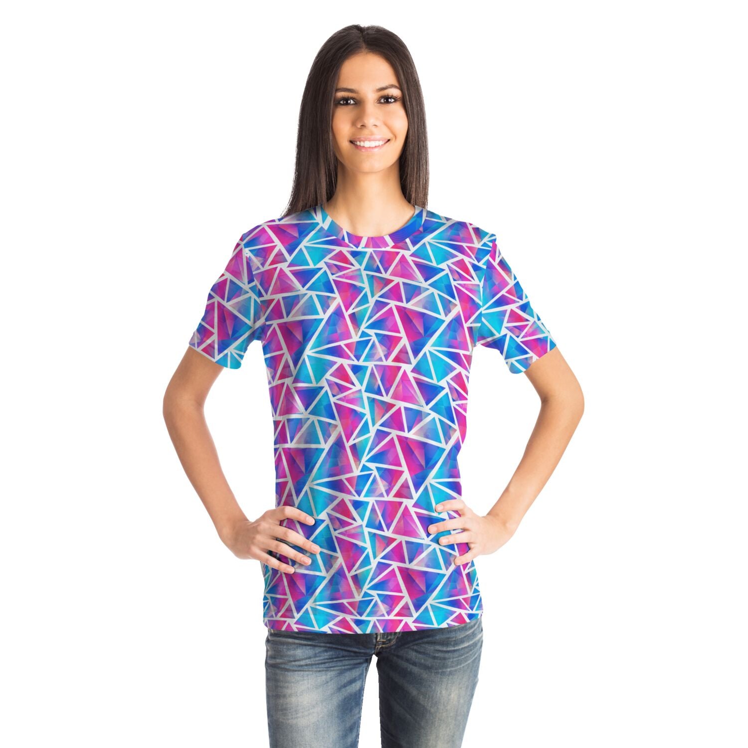 Camiseta unisex fractal de Rad Palm