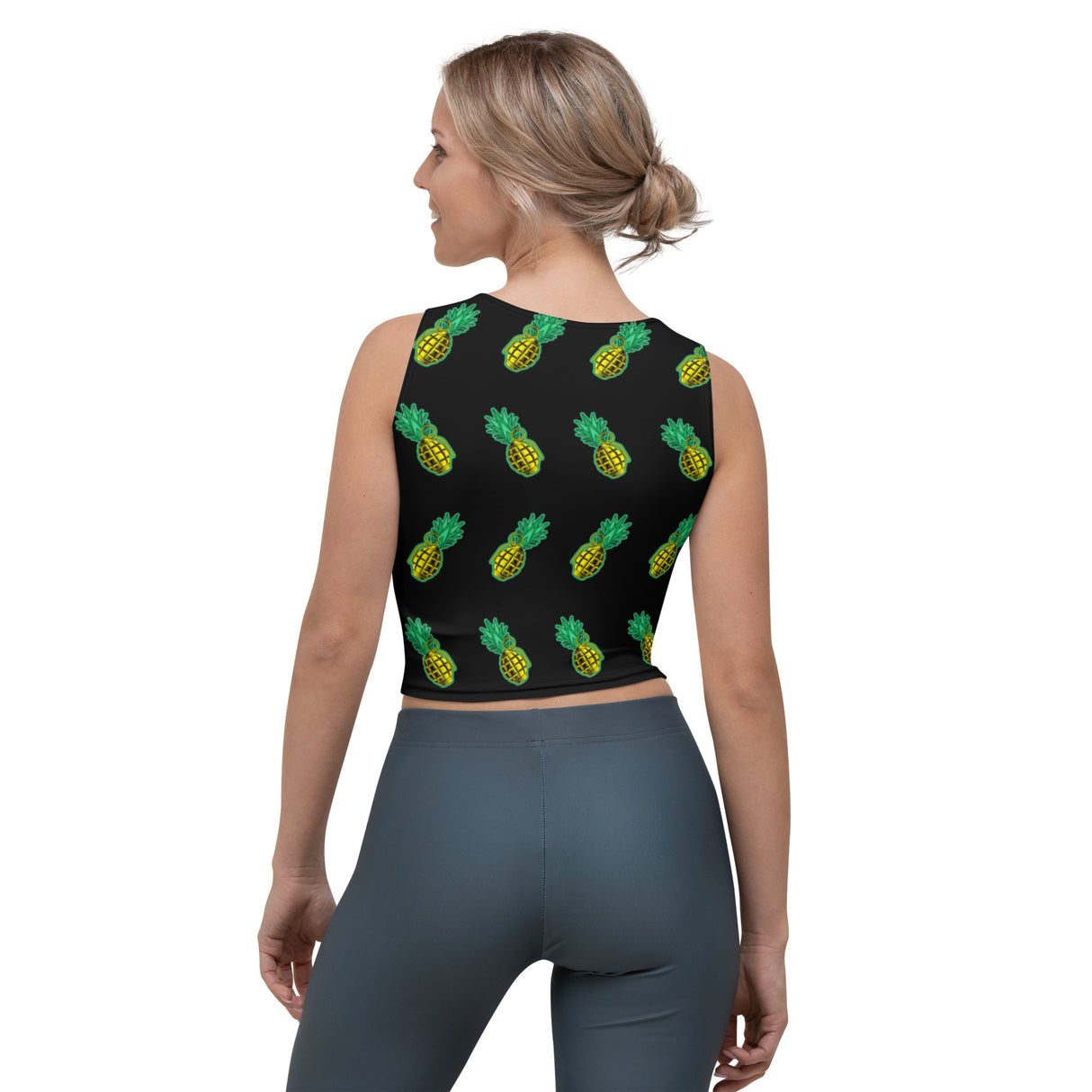 Pineapple Death Crop Top