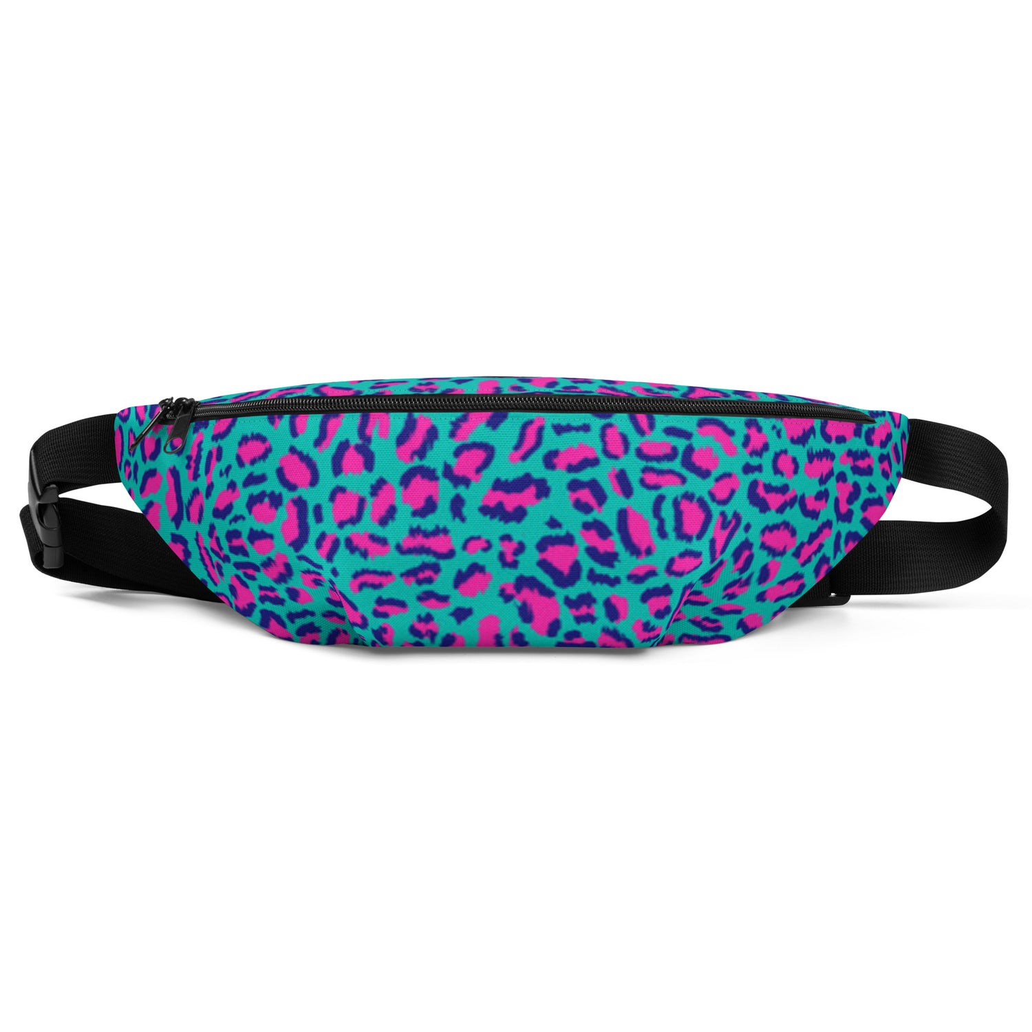 Rad Palm Neon Leopard Fanny Pack