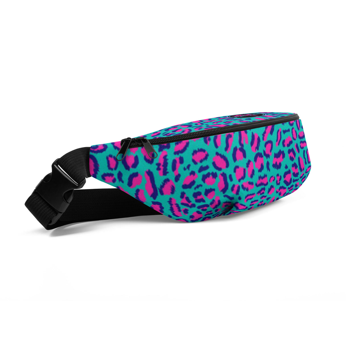 Rad Palm Neon Leopard Fanny Pack