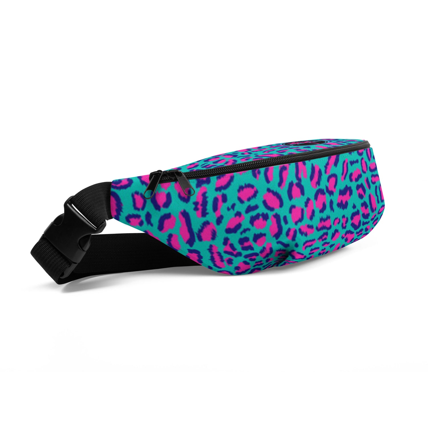 Rad Palm Neon Leopard Fanny Pack