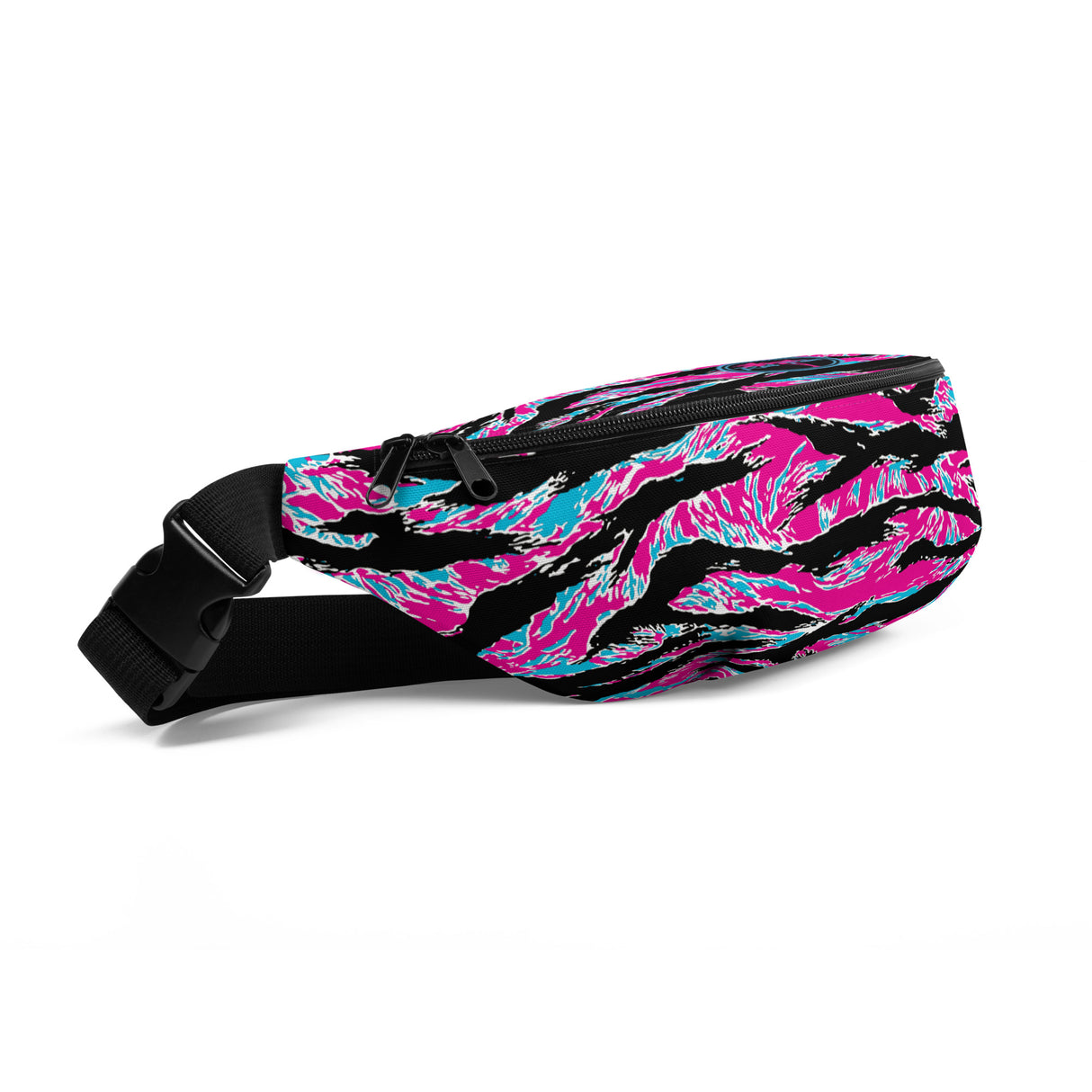 Rad Palm Neon Tiger Stripe Fanny Pack