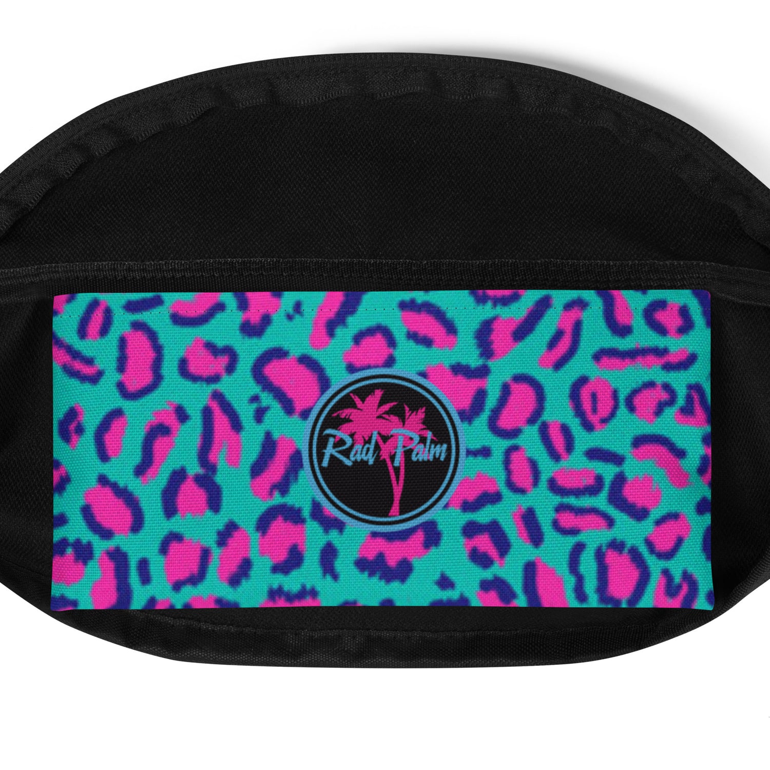 Rad Palm Neon Leopard Fanny Pack