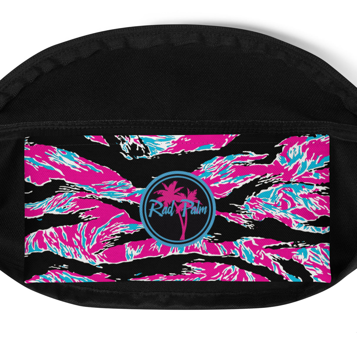 Rad Palm Neon Tiger Stripe Fanny Pack