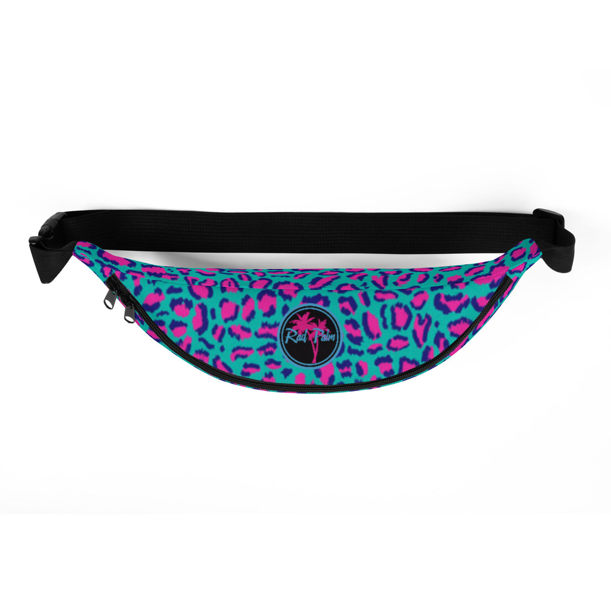 Rad Palm Neon Leopard Fanny Pack