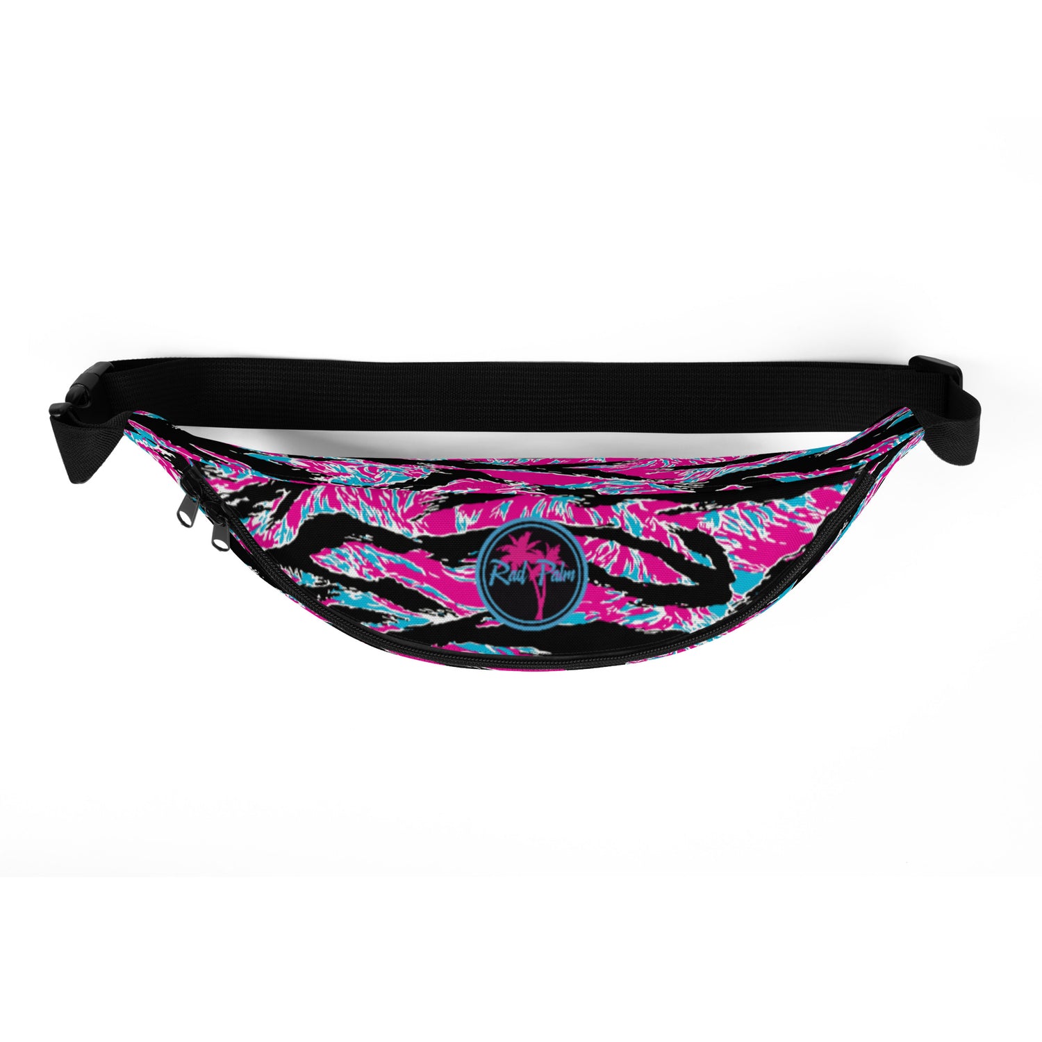 Rad Palm Neon Tiger Stripe Fanny Pack