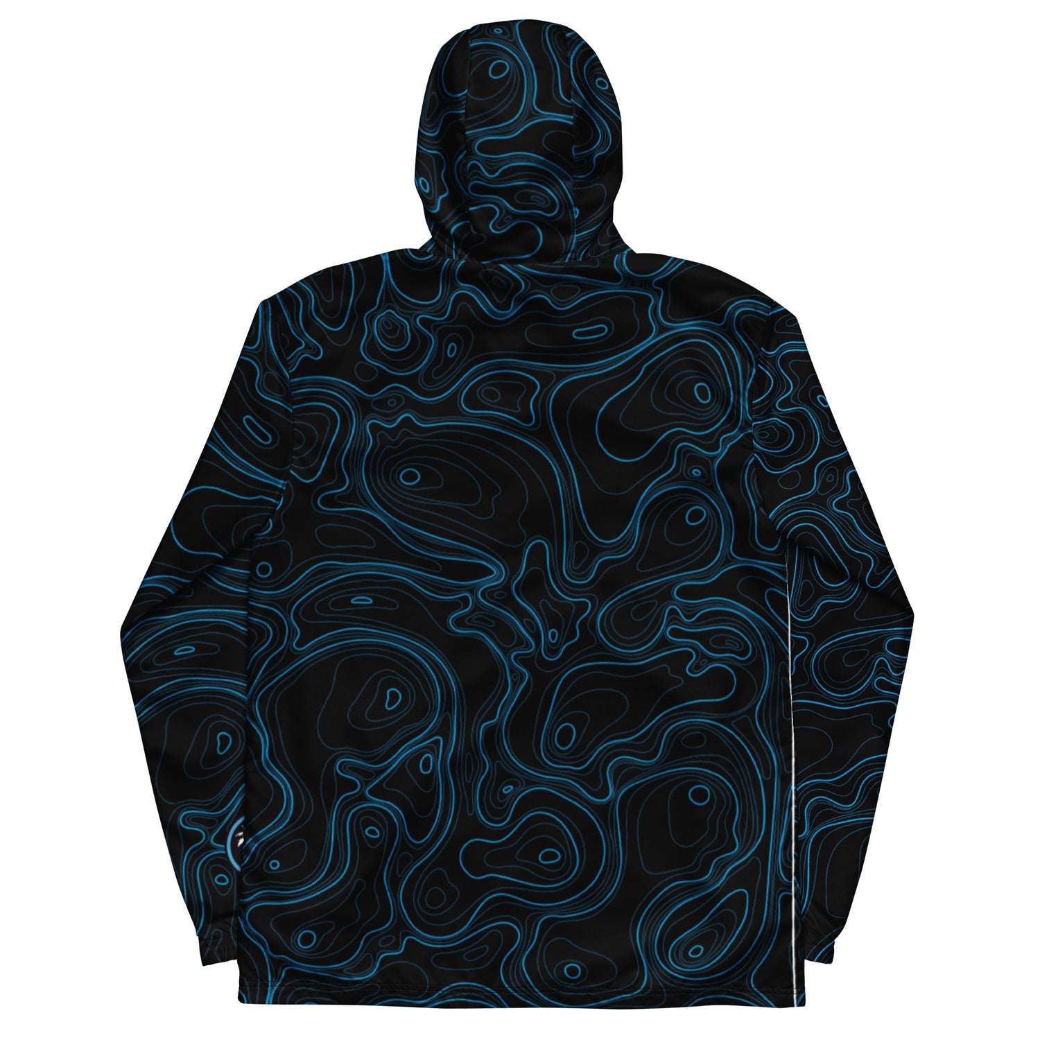 Cortavientos Rad Palm Black Topographic para hombre