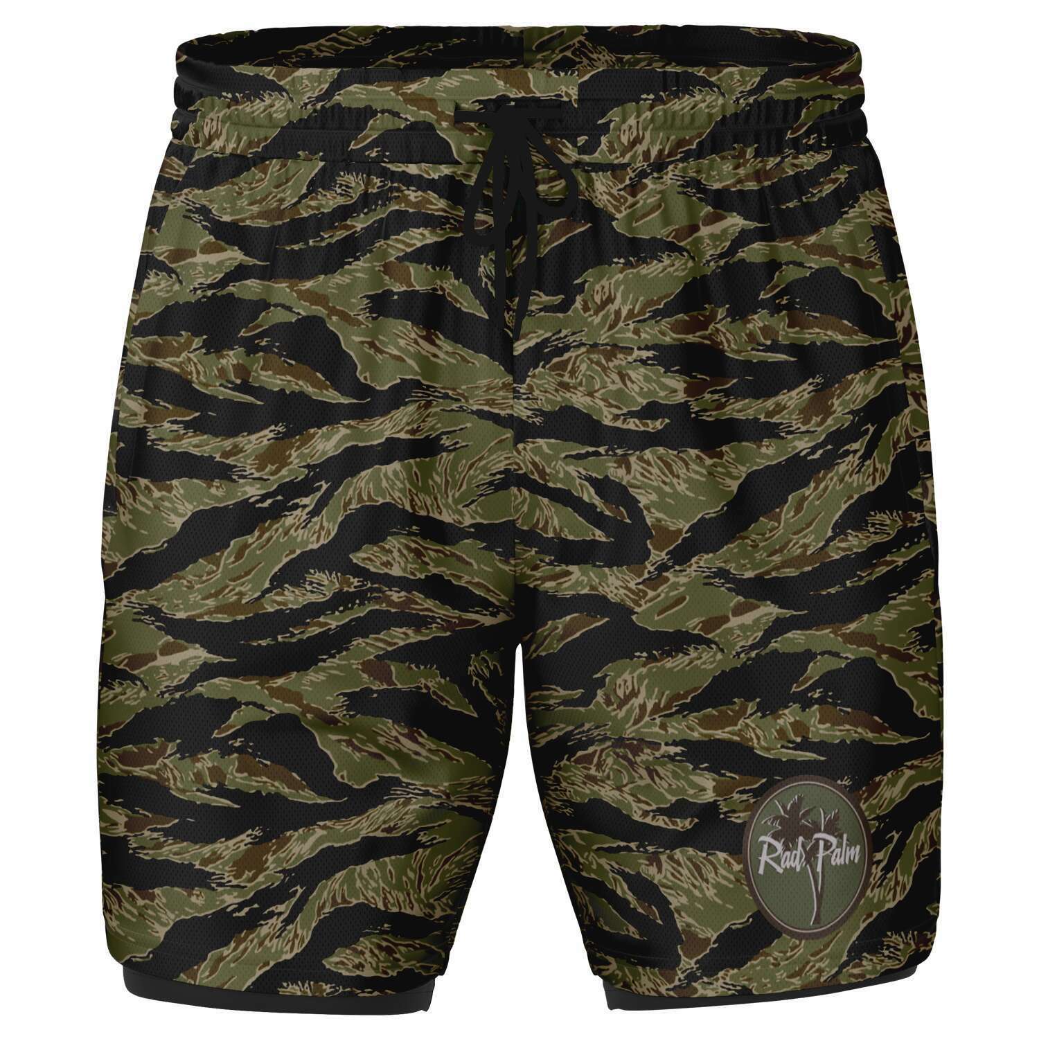 Rad Palm Tiger Stripe 2 in 1 Shorts