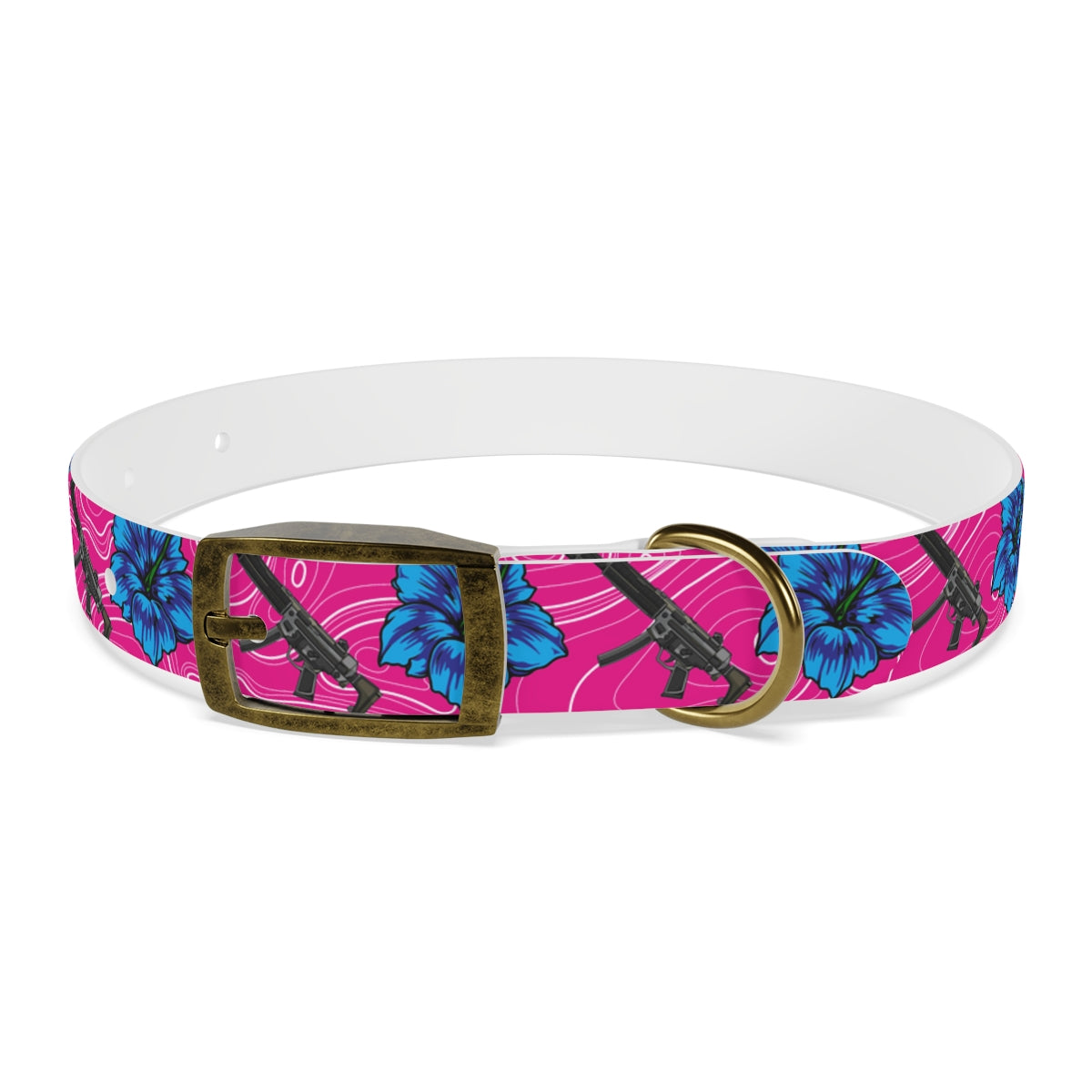 Collar para perros con hibisco de alta capacidad Rad Palm
