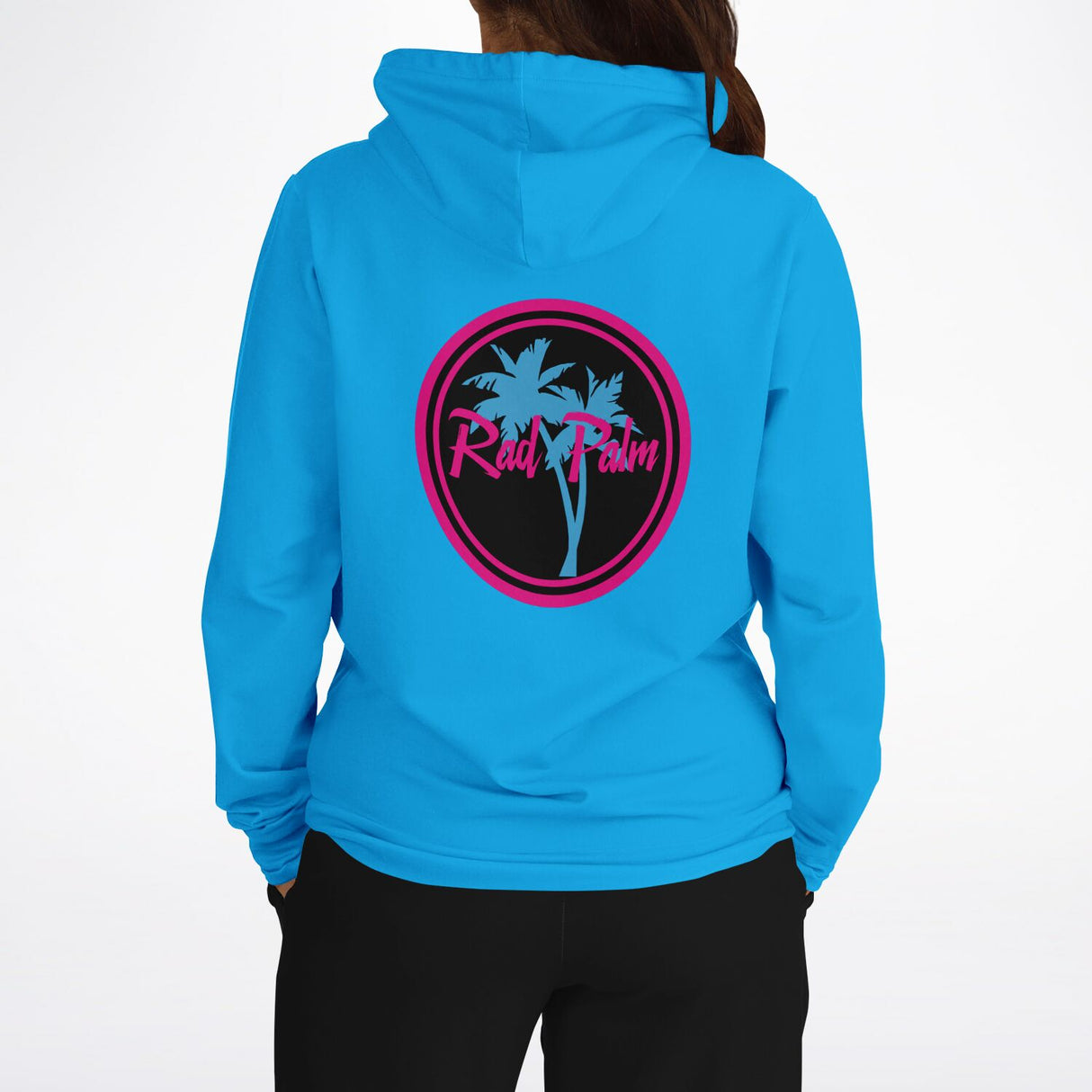 Rad Palm Blue Logo Pullover Hoodie