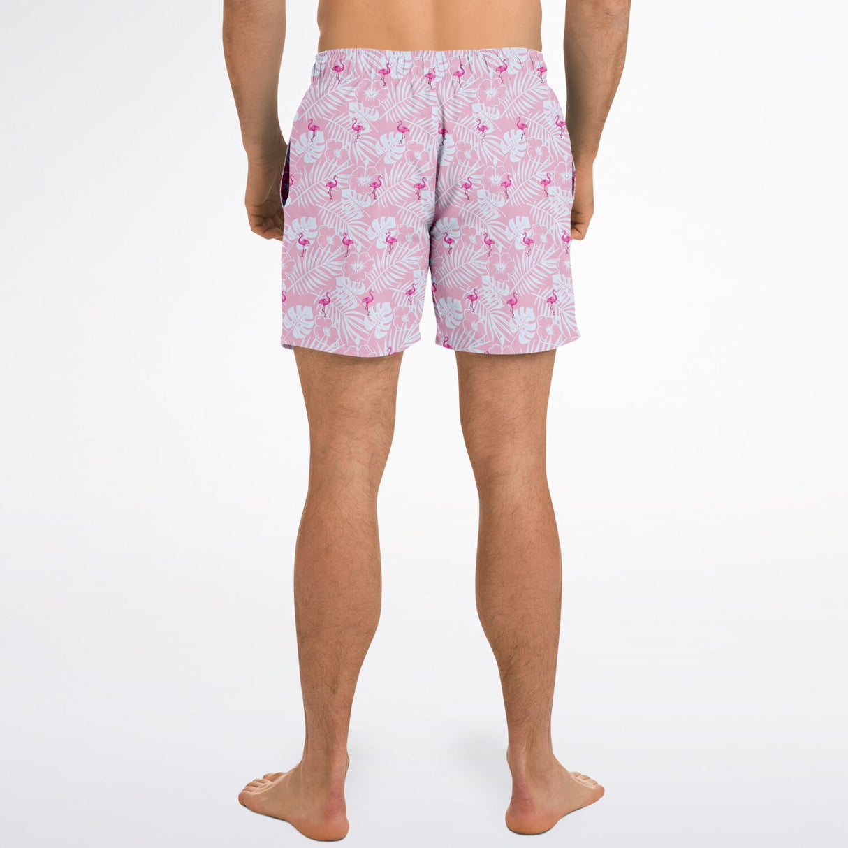 Bañador para hombre Rad Palm Party Like A Flock Star Pink