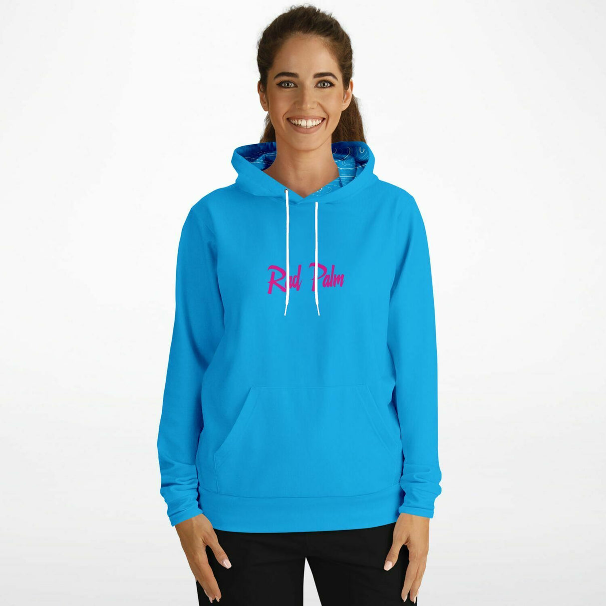Rad Palm Blue Logo Pullover Hoodie