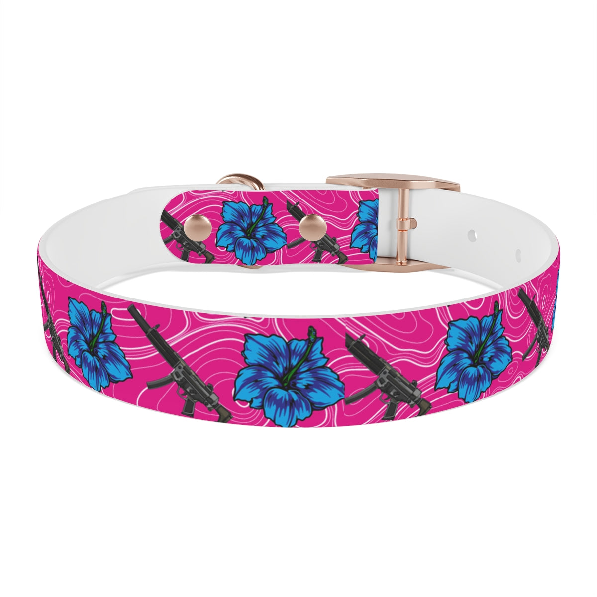 Collar para perros con hibisco de alta capacidad Rad Palm