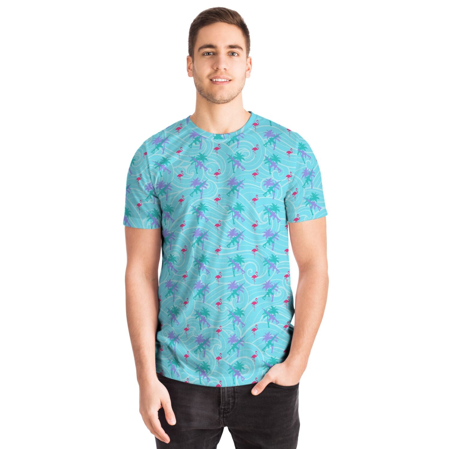 Camiseta Rad Palm Tropic Tidal Wave