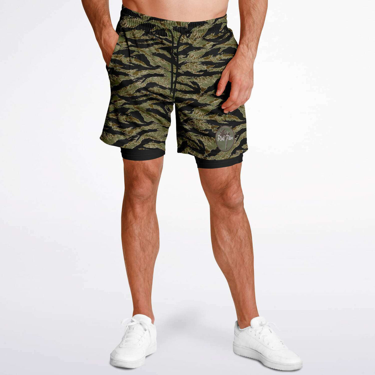 Rad Palm Tiger Stripe 2 in 1 Shorts