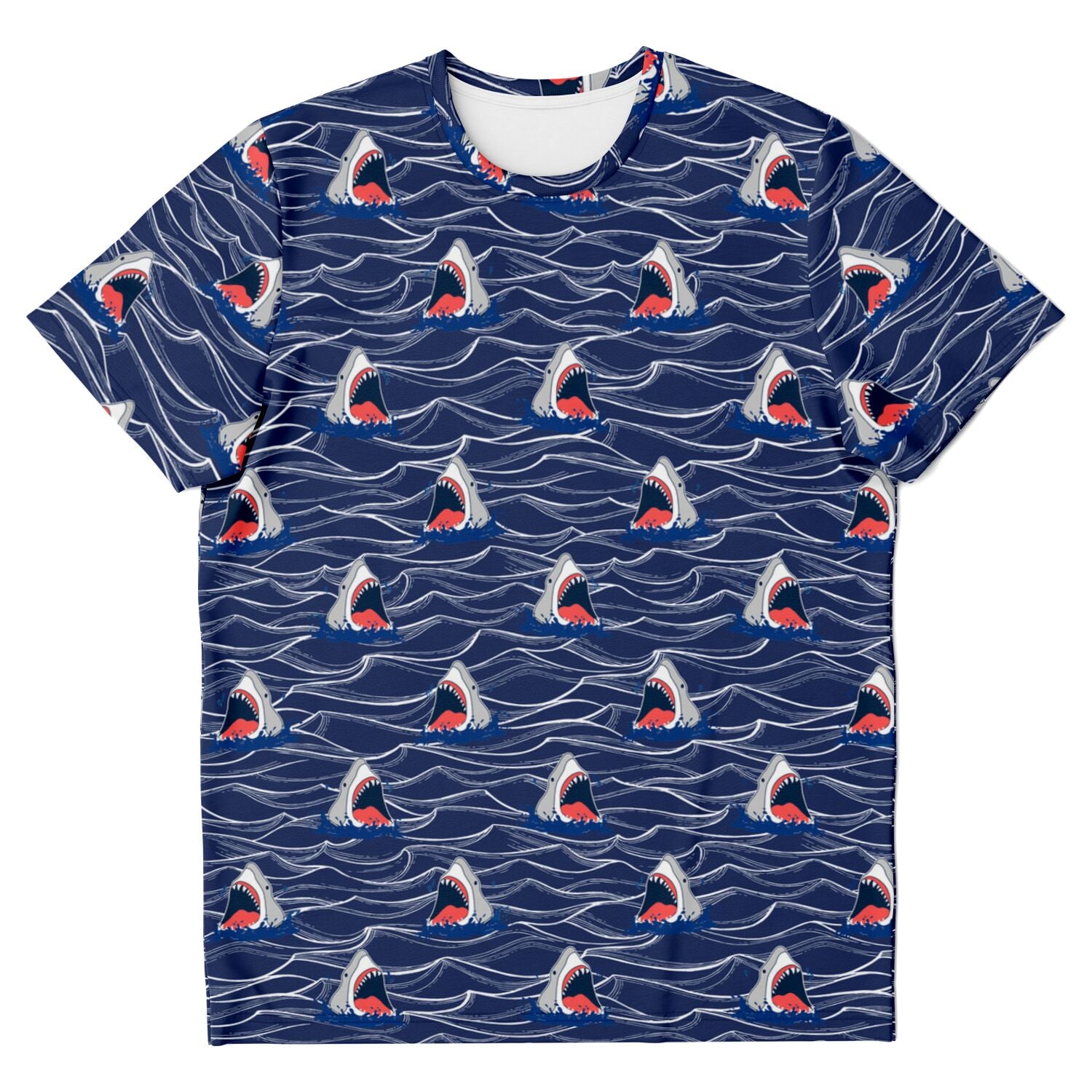 Camiseta unisex Rad Palm Shark Bait para aguas oscuras