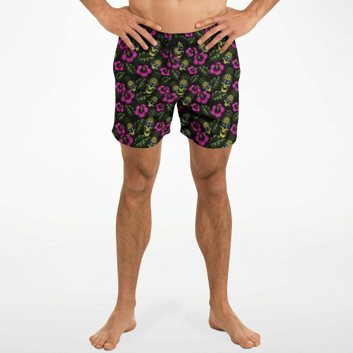 Bañador tipo bóxer para hombre con diseño de cabeza de piña de Rad Palm