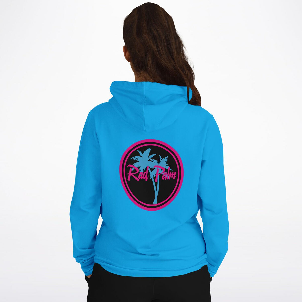Rad Palm Blue Logo Pullover Hoodie