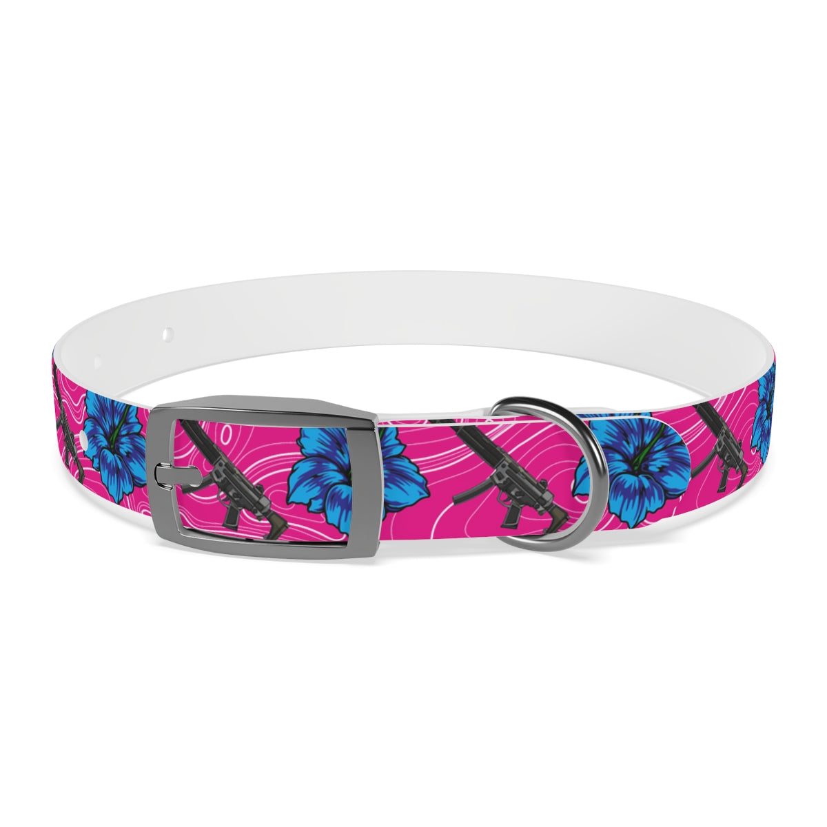 Collar para perros con hibisco de alta capacidad Rad Palm