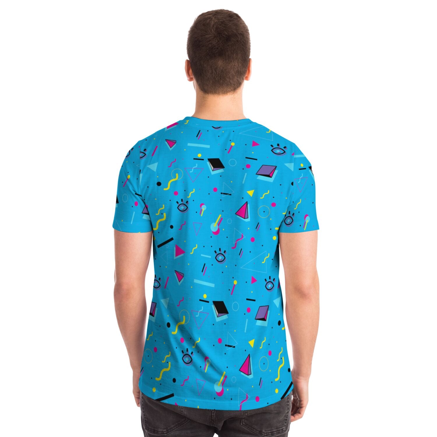 Camiseta azul del lunes de Rad Palm