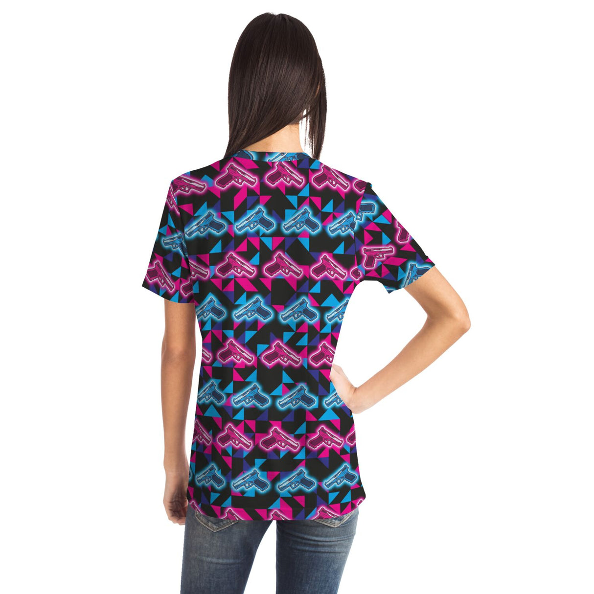 Camiseta Glocks de neón Rad Palm