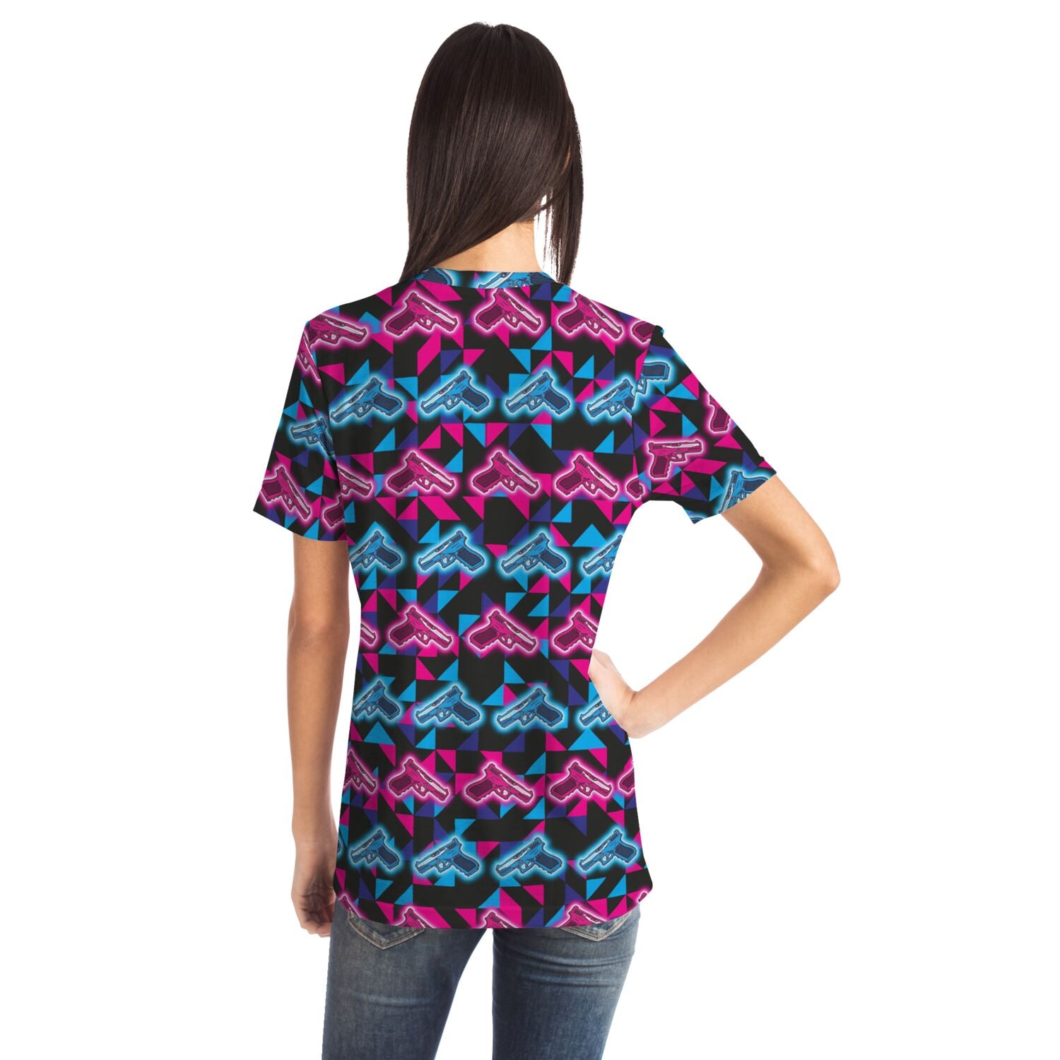 Camiseta Glocks de neón Rad Palm