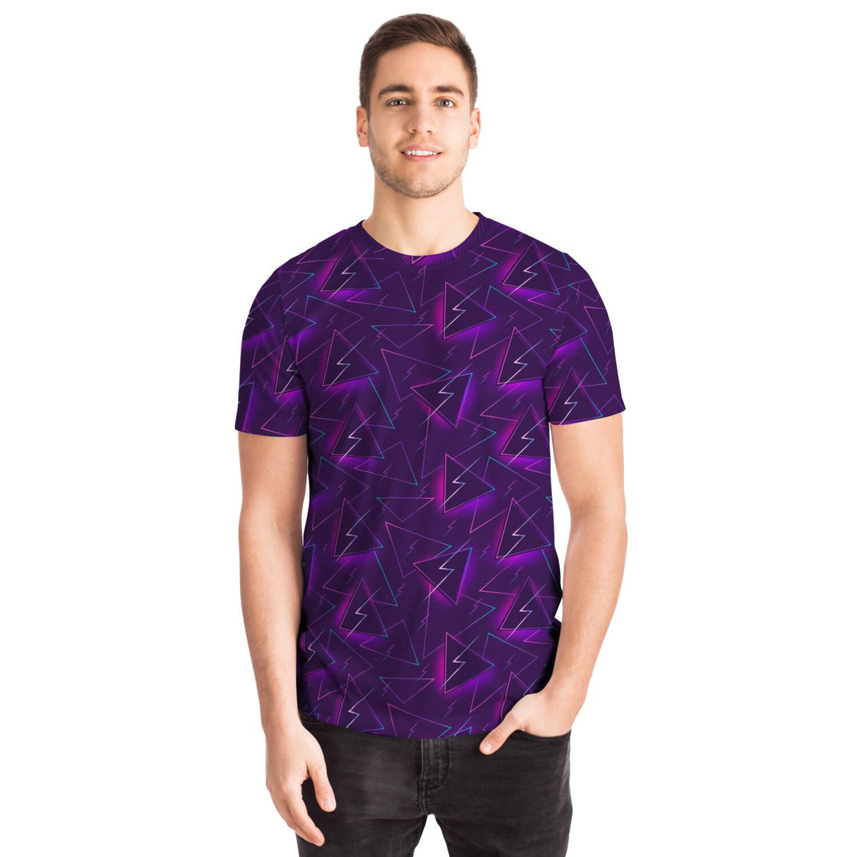 Camiseta unisex de skate nocturno de Rad Palm