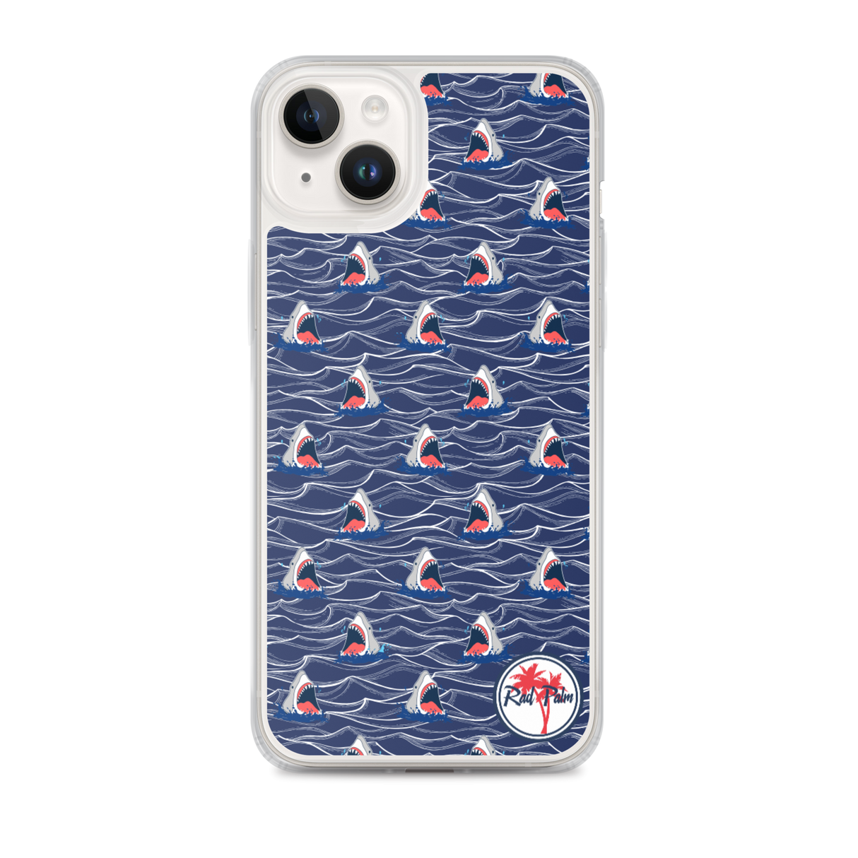 Shark Bait Dark Water iPhone Case