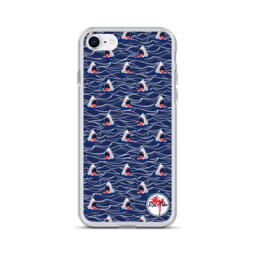 Shark Bait Dark Water iPhone Case