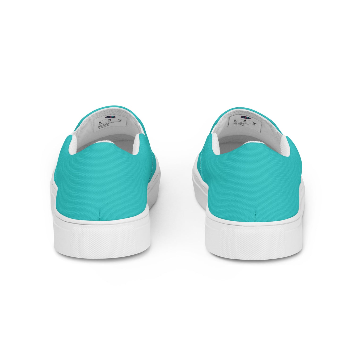 Zapatos de lona sin cordones Rad Palm Teal para hombre